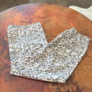 Aerie Leopard Print Track Pants